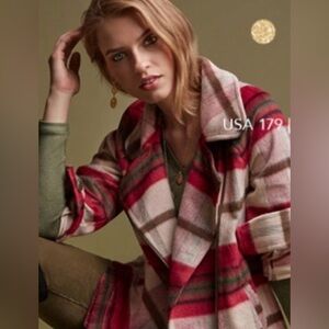 CAbi Plaid Shelter Jacket LIMITED EDITION